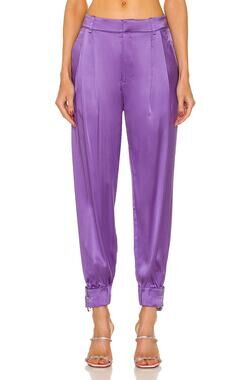 Retrofete Sleek Violet Rocky Pants Size S NWT